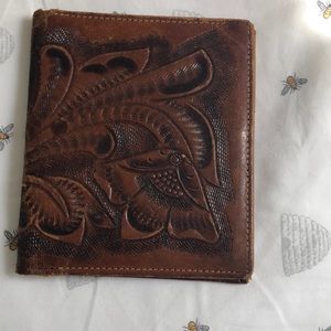 Vintage leather wallet